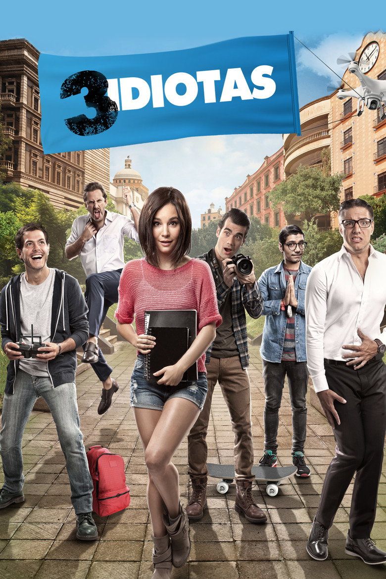 Póster de 3 Idiotas (2017)