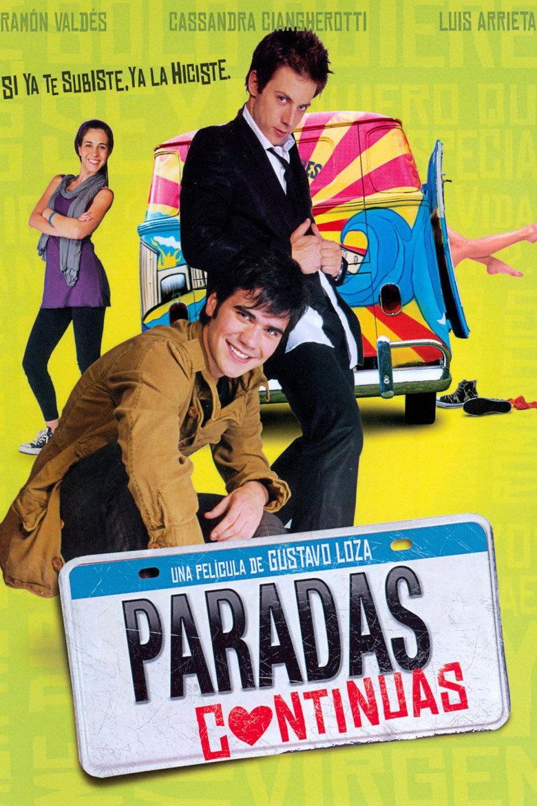 Póster de Paradas continuas (2009)